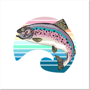 Rainbow Trout Posters and Art